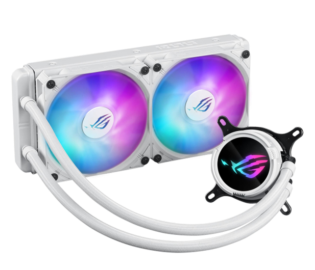 ASUS ROG STRIX LC III 240 ARGB White 2x120mm 90RC00S2-M0UAY0 - 1352273 - zdjęcie 2